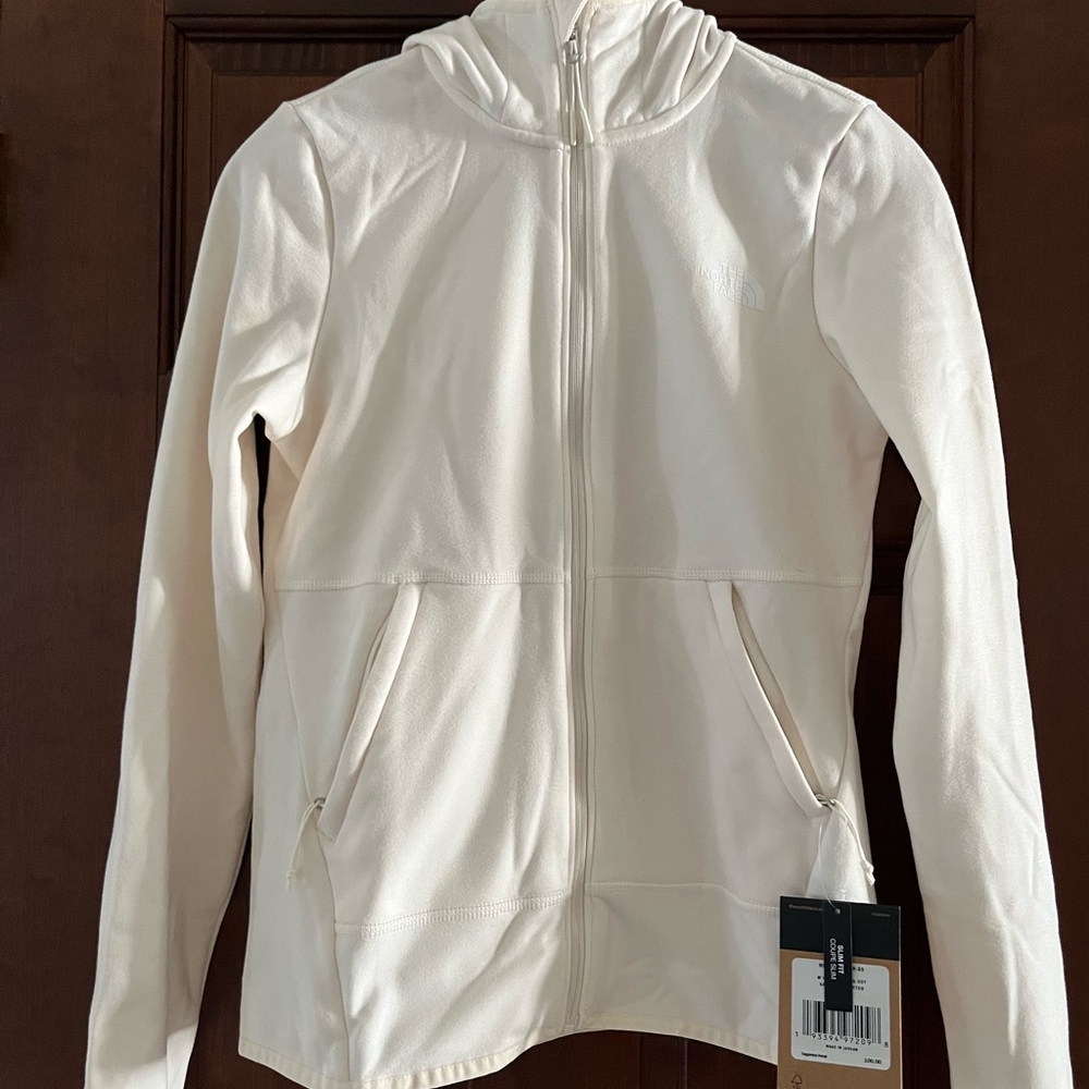 New with Tags The North Face Women's Cream White Zip Up Utility Jacket
